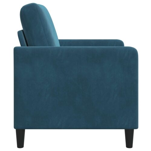 Sofa s pohranom Plava 72 x 78 x 87 cm Poliester - Plava 60 cm Cijena