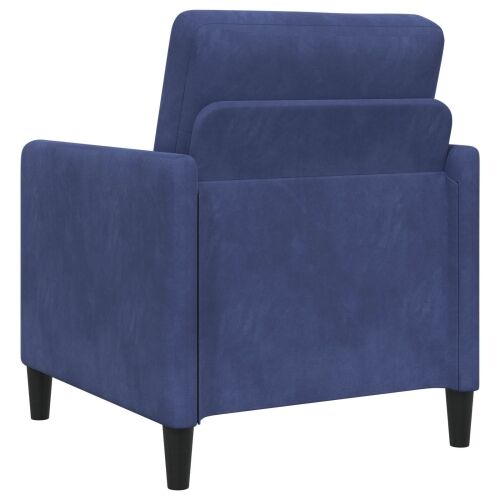 Sofa s pohranom Policijska plava 72 x 78 x 87 cm Poliester - Policijska plava 60 cm Cijena
