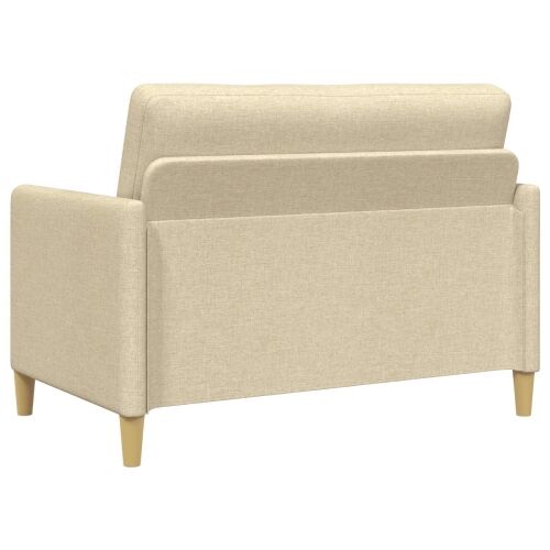 Sofa s pohranom Krem 122 x 78 x 87 cm Poliester - Krem 110 cm Cijena