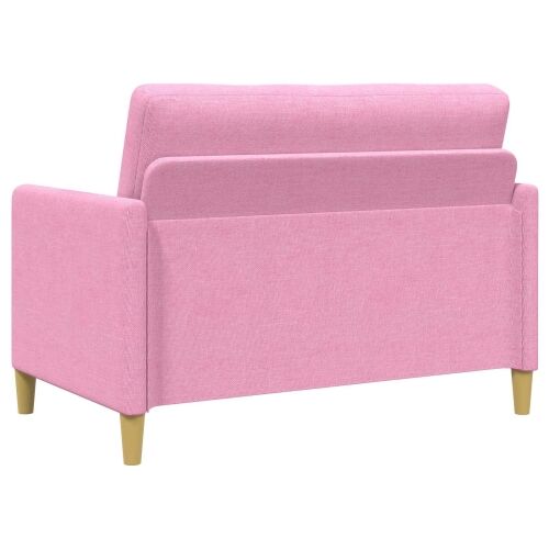 Sofa s pohranom Ružičasta 122 x 78 x 87 cm Poliester - Ružičasta 110 cm Cijena