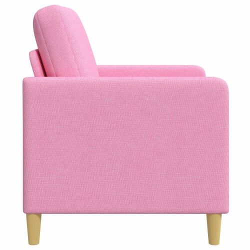 Sofa s pohranom Ružičasta 122 x 78 x 87 cm Poliester - Ružičasta 110 cm Cijena