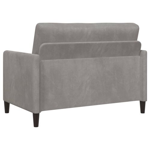 Sofa s pohranom Svjetlosiva 122 x 78 x 87 cm Poliester - Svjetlosiva 110 cm Cijena