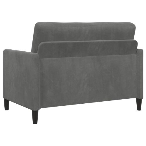 Sofa s pohranom Tamnosiva 122 x 78 x 87 cm Poliester - Tamnosiva 110 cm Cijena