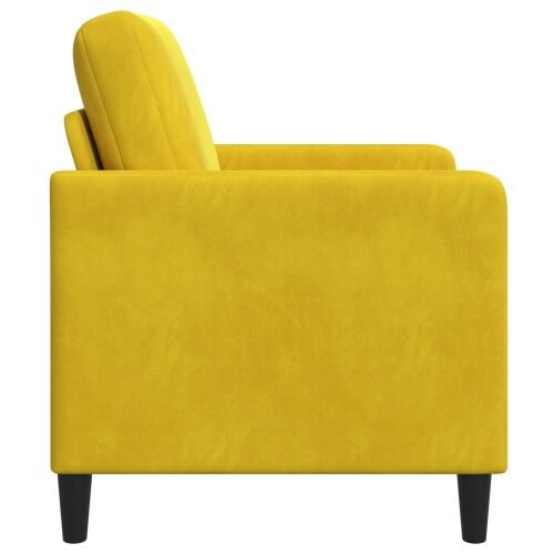 Sofa s pohranom Žuta 122 x 78 x 87 cm Poliester - Žuta 110 cm Cijena