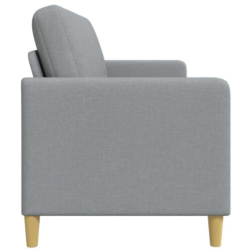 Sofa s pohranom Svjetlosiva 152 x 78 x 87 cm Poliester - Svjetlosiva 140 cm Cijena