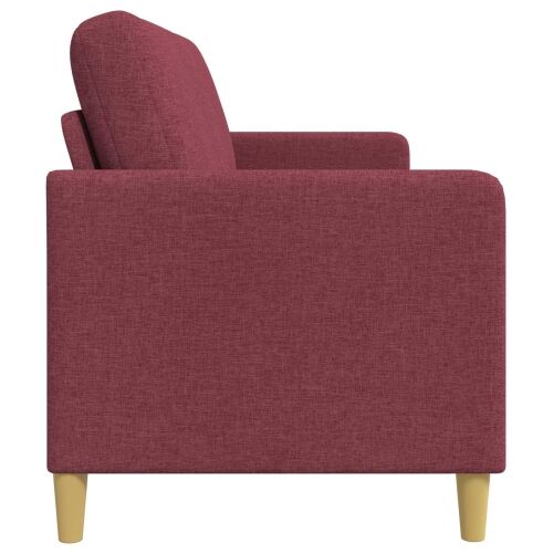 Sofa s pohranom Vinska crvena 152 x 78 x 87 cm Poliester - boja crnog vina 140 cm Cijena