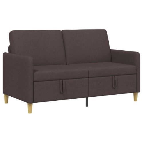 Sofa s pohranom Tamno smeđa 152 x 78 x 87 cm Poliester - Tamno smeđa 140 cm Cijena