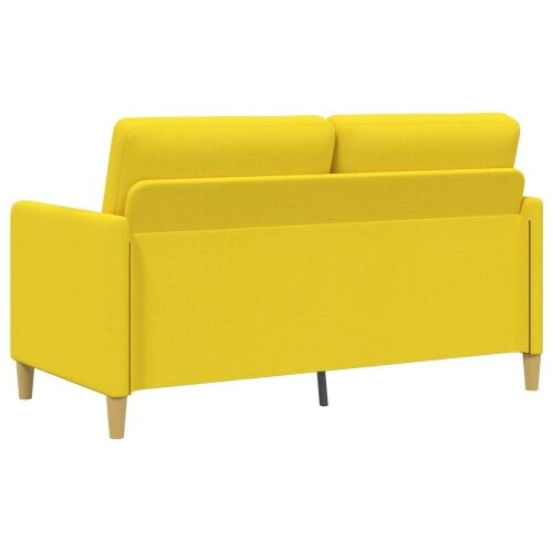 Sofa s pohranom Svijetlo žuta 152 x 78 x 87 cm Poliester - Svjetložuta 140 cm Cijena