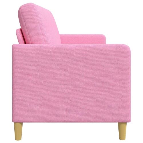 Sofa s pohranom Ružičasta 152 x 78 x 87 cm Poliester - Ružičasta 140 cm Cijena