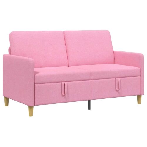Sofa s pohranom Ružičasta 152 x 78 x 87 cm Poliester - Ružičasta 140 cm Cijena