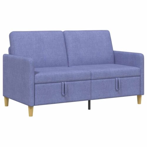 Sofa s pohranom Traper plava 152 x 78 x 87 cm Poliester - Trapere plave boje 140 cm Cijena