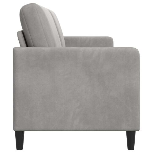 Sofa s pohranom Svjetlosiva 152 x 78 x 87 cm Poliester - Svjetlosiva 140 cm Cijena