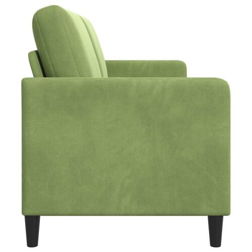 Sofa s pohranom Svijetlo zelena 152 x 78 x 87 cm Poliester - Svijetlo zelena 140 cm Cijena