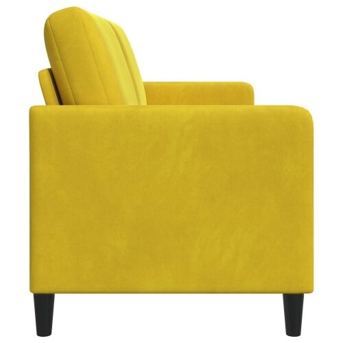 Sofa s pohranom Žuta 152 x 78 x 87 cm Poliester - Žuta 140 cm Cijena