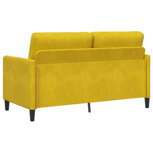 Sofa s pohranom Žuta 152 x 78 x 87 cm Poliester - Žuta 140 cm Cijena