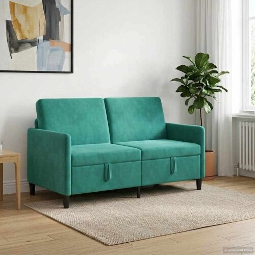 Sofa s pohranom Tirkizna 152 x 78 x 87 cm Poliester - Tirkizna 140 cm Cijena