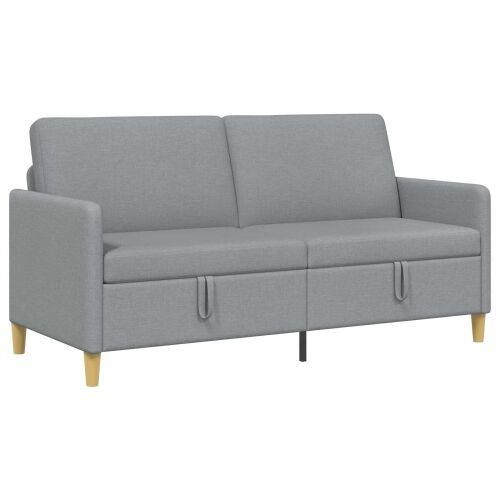 Sofa s pohranom Svjetlosiva 172 x 78 x 87 cm Poliester - Svjetlosiva 160 cm Cijena