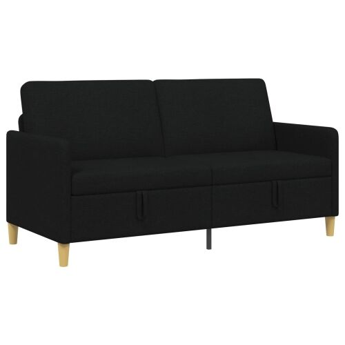 Sofa s pohranom Crna 172 x 78 x 87 cm Poliester - Crna 160 cm Cijena