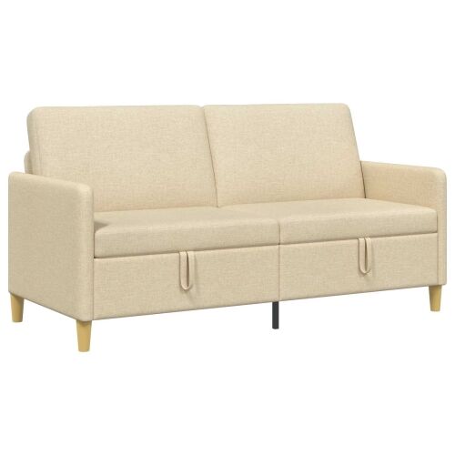 Sofa s pohranom Krem 172 x 78 x 87 cm Poliester - Krem 160 cm Cijena