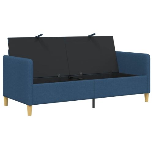 Sofa s pohranom Plava 172 x 78 x 87 cm Poliester - Plava 160 cm Cijena