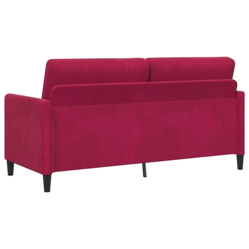 Sofa s pohranom Vinska crvena 172 x 78 x 87 cm Poliester - boja crnog vina 160 cm Cijena
