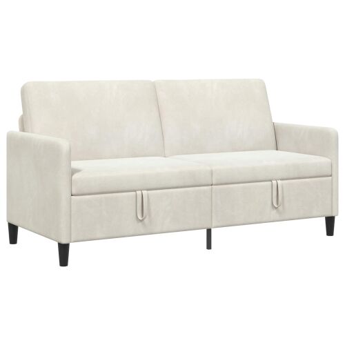 Sofa s pohranom Krem 172 x 78 x 87 cm Poliester - Krem 160 cm Cijena