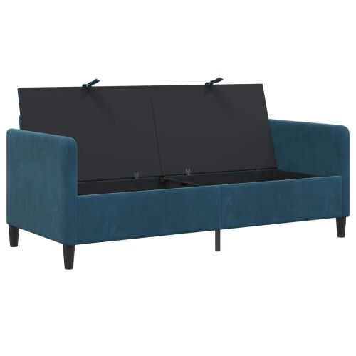 Sofa s pohranom Plava 172 x 78 x 87 cm Poliester - Plava 160 cm Cijena