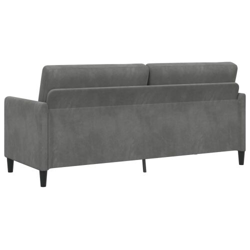 Sofa s pohranom Tamnosiva 192 x 78 x 87 cm Poliester - Tamnosiva 180 cm Cijena