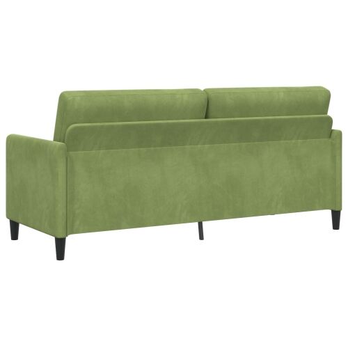 Sofa s pohranom Svijetlo zelena 192 x 78 x 87 cm Poliester - Svijetlo zelena 180 cm Cijena