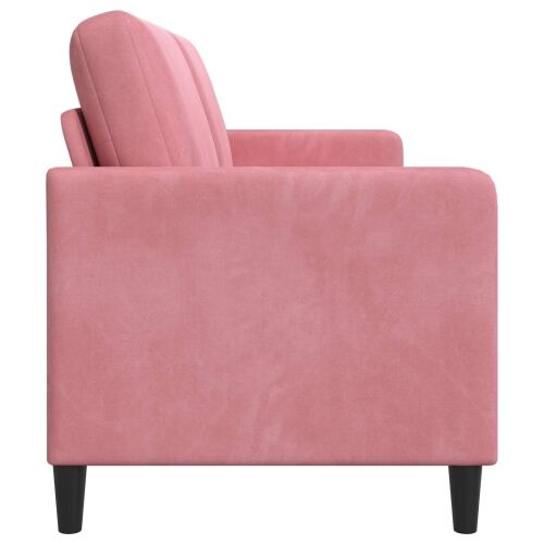 Sofa s pohranom Ružičasta 192 x 78 x 87 cm Poliester - Ružičasta 180 cm Cijena