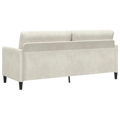 Sofa s pohranom Krem 192 x 78 x 87 cm Poliester - Krem 180 cm Cijena