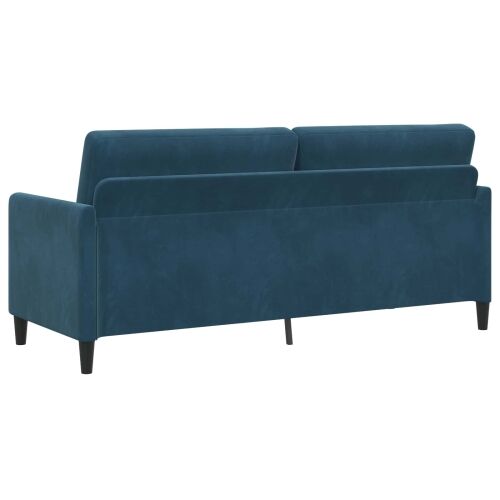 Sofa s pohranom Plava 192 x 78 x 87 cm Poliester - Plava 180 cm Cijena