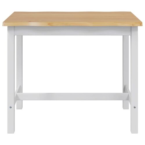 Visoki Bar Sto EKAI Bijela 112 x 70 x 91 cm Masivna borovina - Bijela Cijena