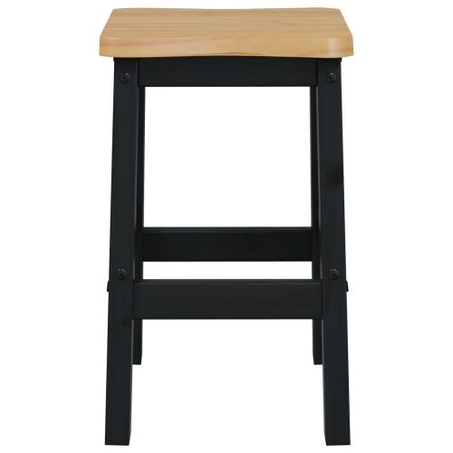 Visoka barska stolica EKAI 2 kom. Crna 40 x 29 x 63 cm - Crna Cijena