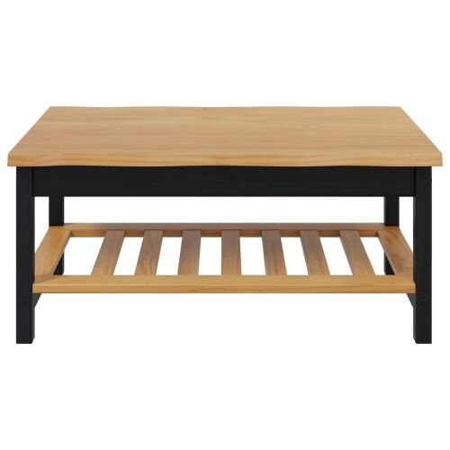 Stolić za kavu EKAI Crna 100 x 60 x 45,5 cm Masivna borovina - Crna Cijena