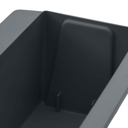 Kutije za cvijeće za Euro palete 24 kom. Siva Polipropilen - Siva 36 x 13,5 x 9,5 cm 24 Cijena