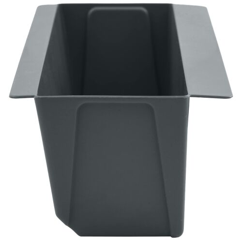 Kutije za cvijeće za Euro palete 24 kom. Siva Polipropilen - Siva 36 x 13,5 x 9,5 cm 24 Cijena