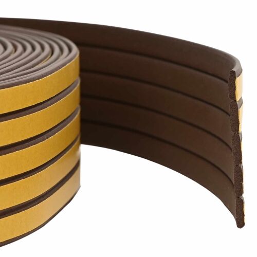 Samoljepiva brtvila za prozore Smeđa 9 x 3 mm 12 m EPDM pjena - Smeđa 12 m I-profil 9 x 3 Cijena
