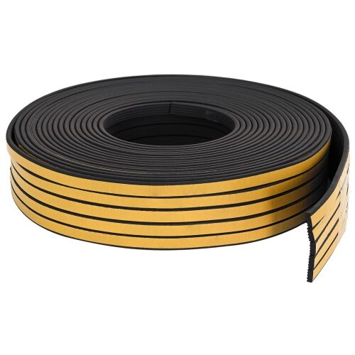 Samoljepiva brtvila za prozore Crna 15 x 8 mm 100 m EPDM pjena - Crna 100 m EE-profil 15 x 8 Cijena