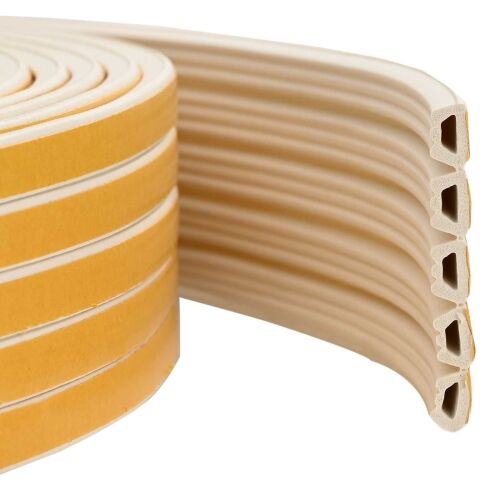 Samoljepiva brtvila za prozore Bijela 10 x 6 mm 25 m EPDM pjena - Bijela 25 m ED-profil 10 x 6 Cijena