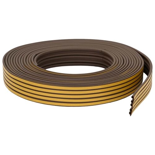 Samoljepiva brtvila za prozore Smeđa 9 x 6 mm 100 m EPDM pjena - Smeđa 100 m P-profil 9 x 5,5 Cijena