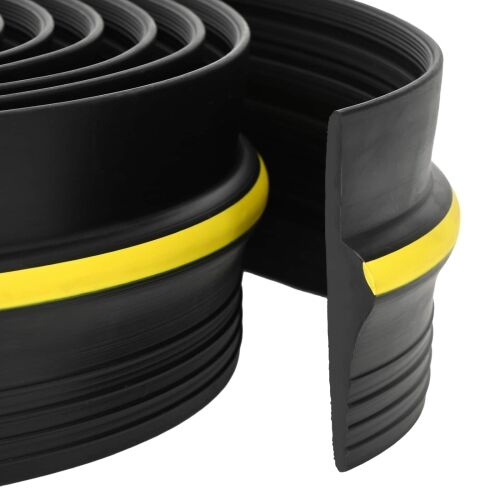 Brtva za garažni pod Crna i Žuta 12 x 90 mm 2 m PVC - 2 m Cijena