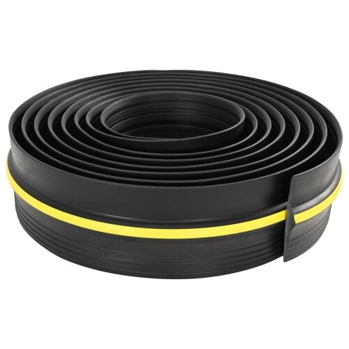 Brtva za garažni pod Crna i Žuta 12 x 90 mm 2,5 m PVC - 2,5 m Cijena