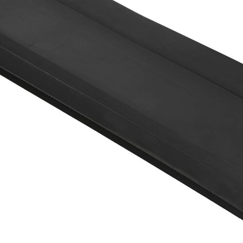Brtva za garažna vrata Crna 52 x 2 mm 3,5 m PVC - 3,5 m Oblik kuka (52 x 2 mm) Cijena