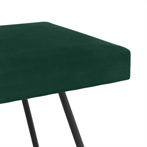 klupa Tamnozelena 80 x 40 x 45 cm Baršun - Tamnozelena 80 cm Cijena