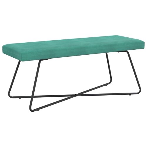 klupa Tirkizna 110 x 40 x 45 cm Baršun - Tirkizna 110 cm Cijena