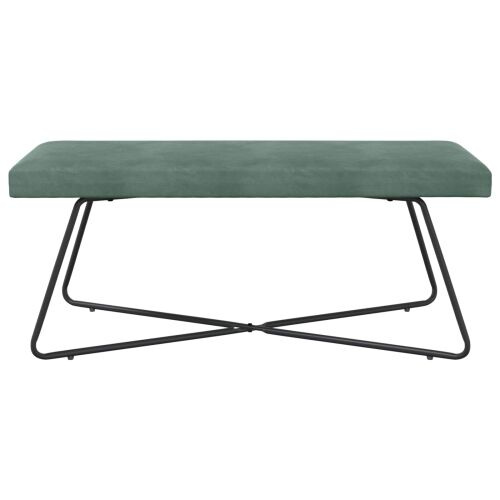 klupa Morska zelena 110 x 40 x 45 cm Baršun - zelena boja mora 110 cm Cijena