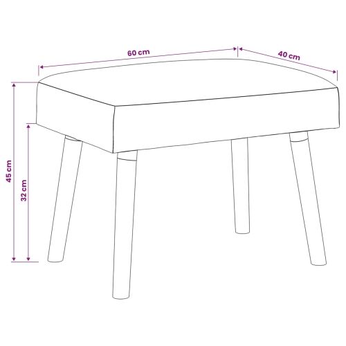 klupa Jednobojno Svjetlosiva 60 x 40 x 45 cm Bouclé - Svjetlosiva 60 x 40 x 45 cm Cijena