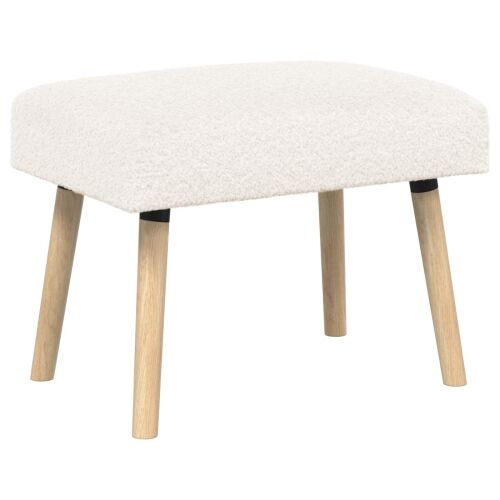 klupa Jednobojno Krem 60 x 40 x 45 cm Bouclé - Krem 60 x 40 x 45 cm Cijena