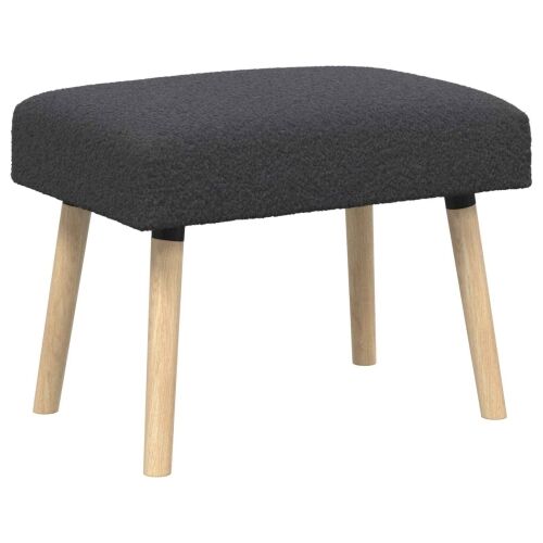 klupa Jednobojno Tamnosiva 60 x 40 x 45 cm Bouclé - Tamnosiva 60 x 40 x 45 cm Cijena
